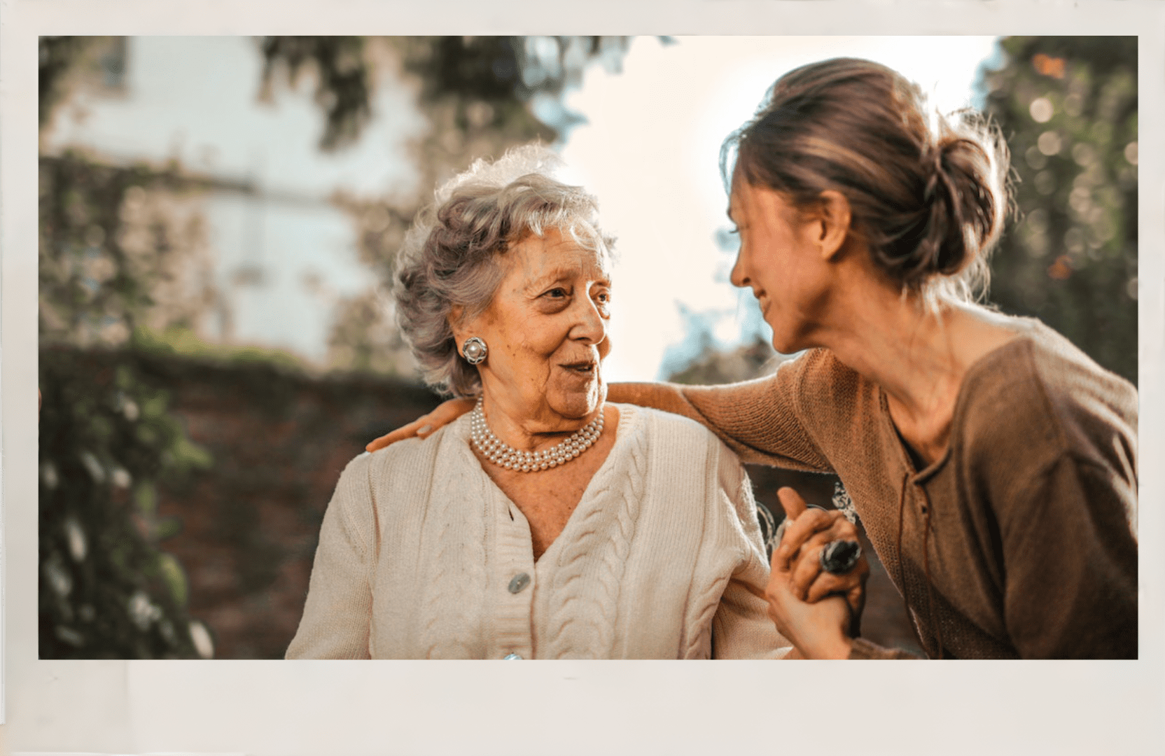 Image of lady helping older lady picture 2